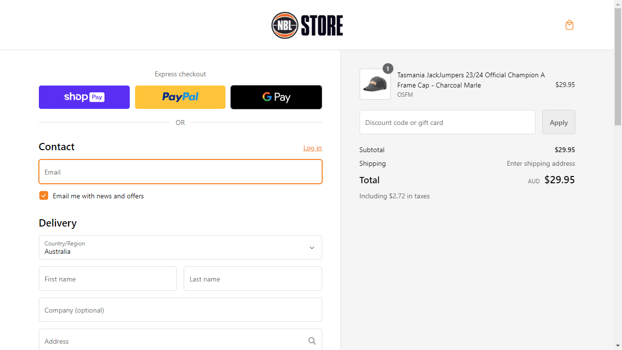How to apply NBL Store coupon code